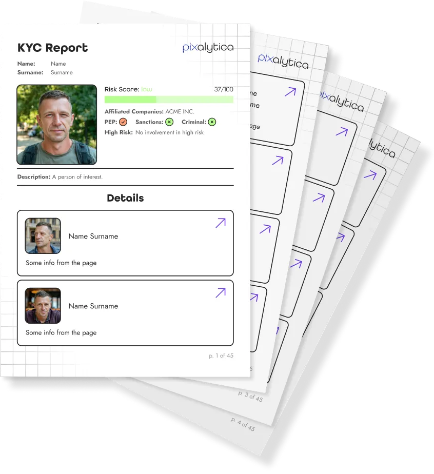 Image of KYC reports