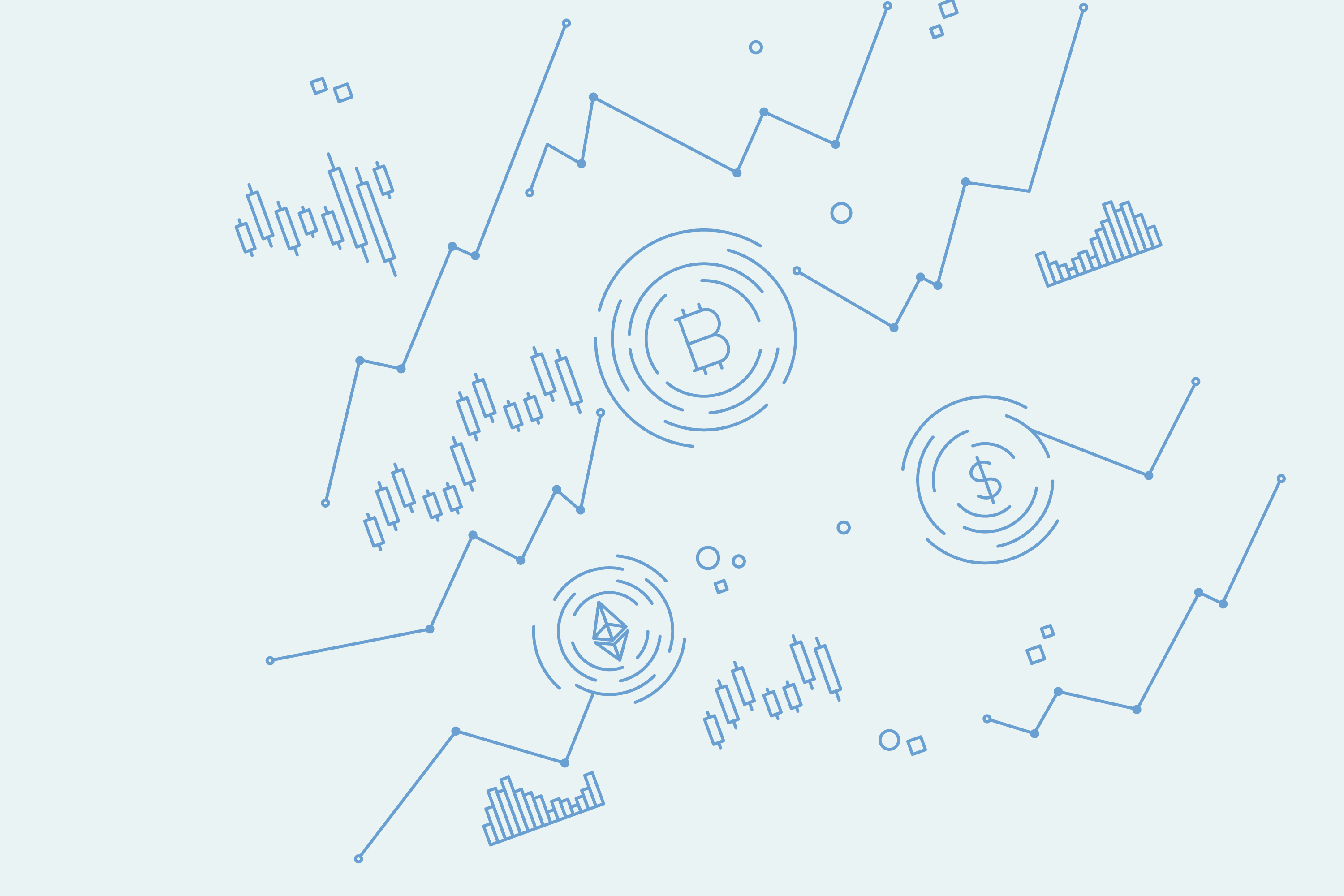 Background photo with big fingerprint graphic.