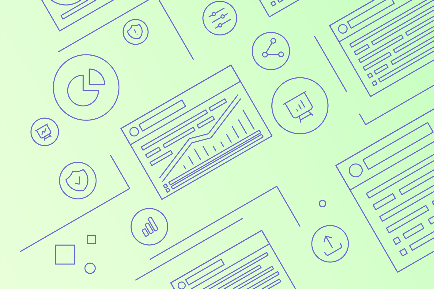 Background photo with big fingerprint graphic.