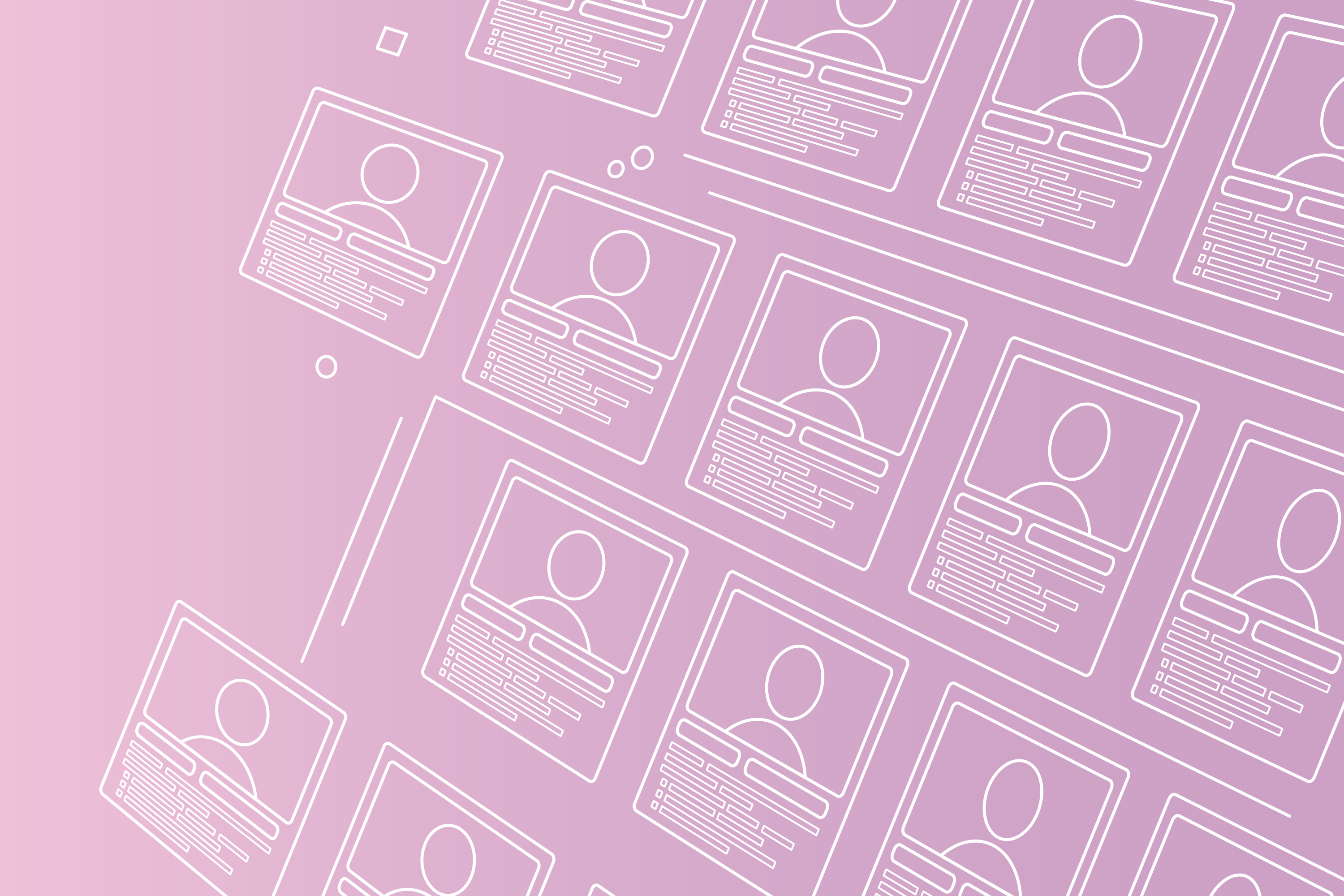 Background photo with big fingerprint graphic.