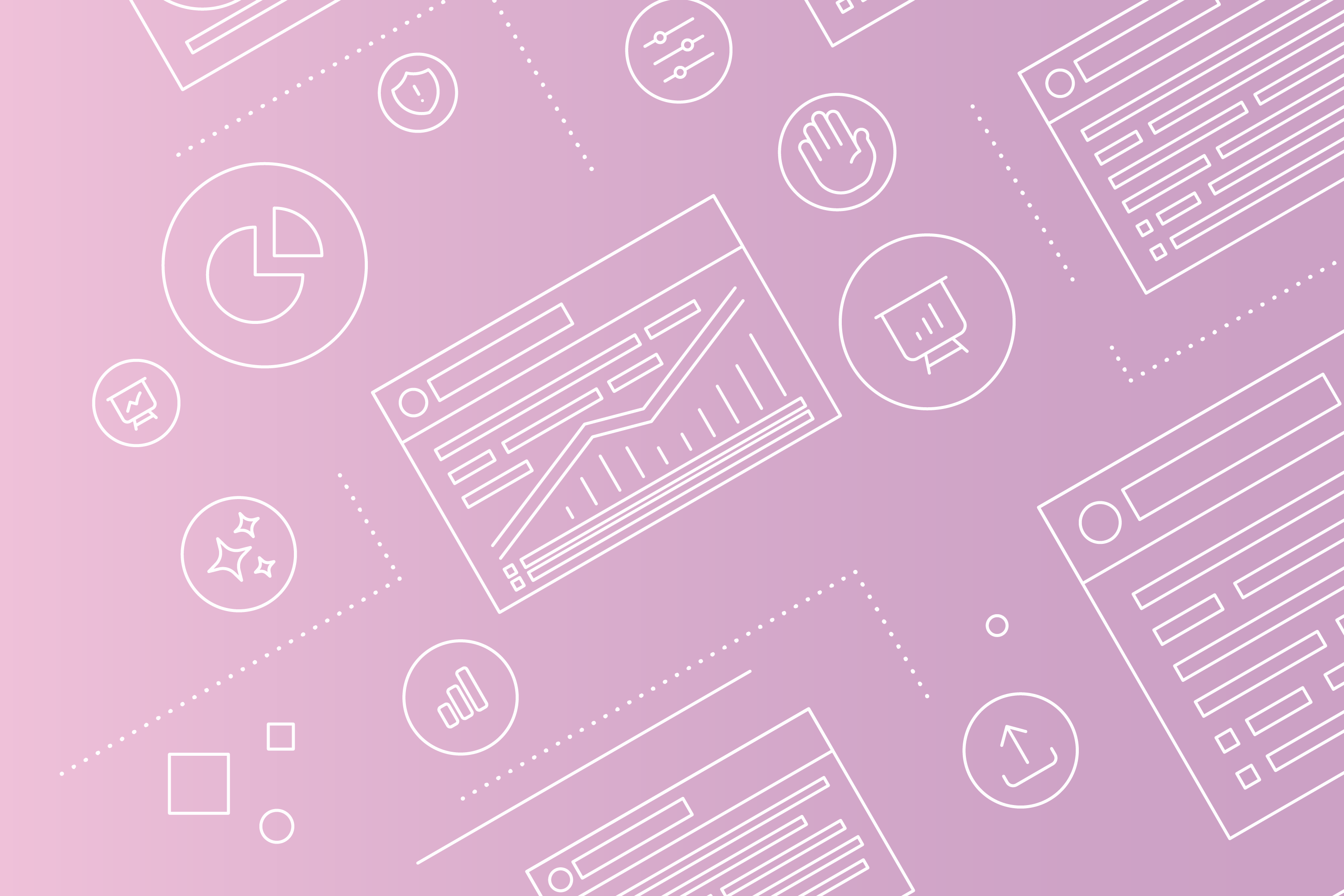 Background photo with big fingerprint graphic.